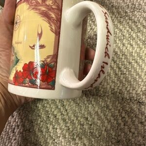 Islander Ceramic Mug with Floral Design